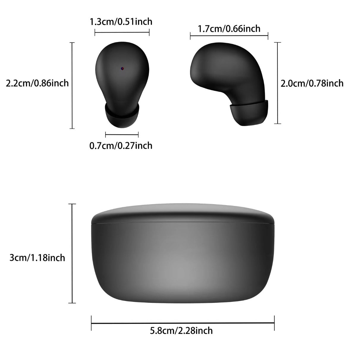 Invisible Sleep Earphones Ultra Thin In