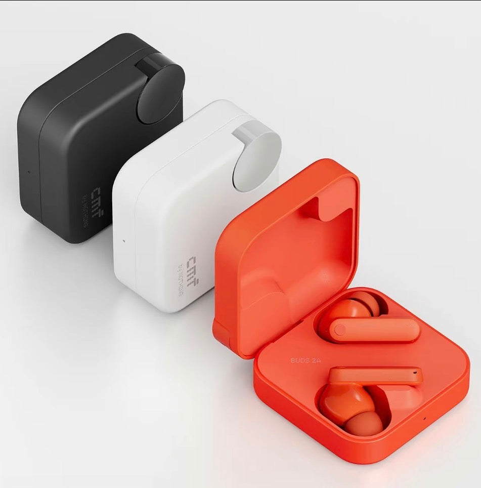 Cmf Buds Earbud Noise-Cancelling Bluetooth Earphones - Orange