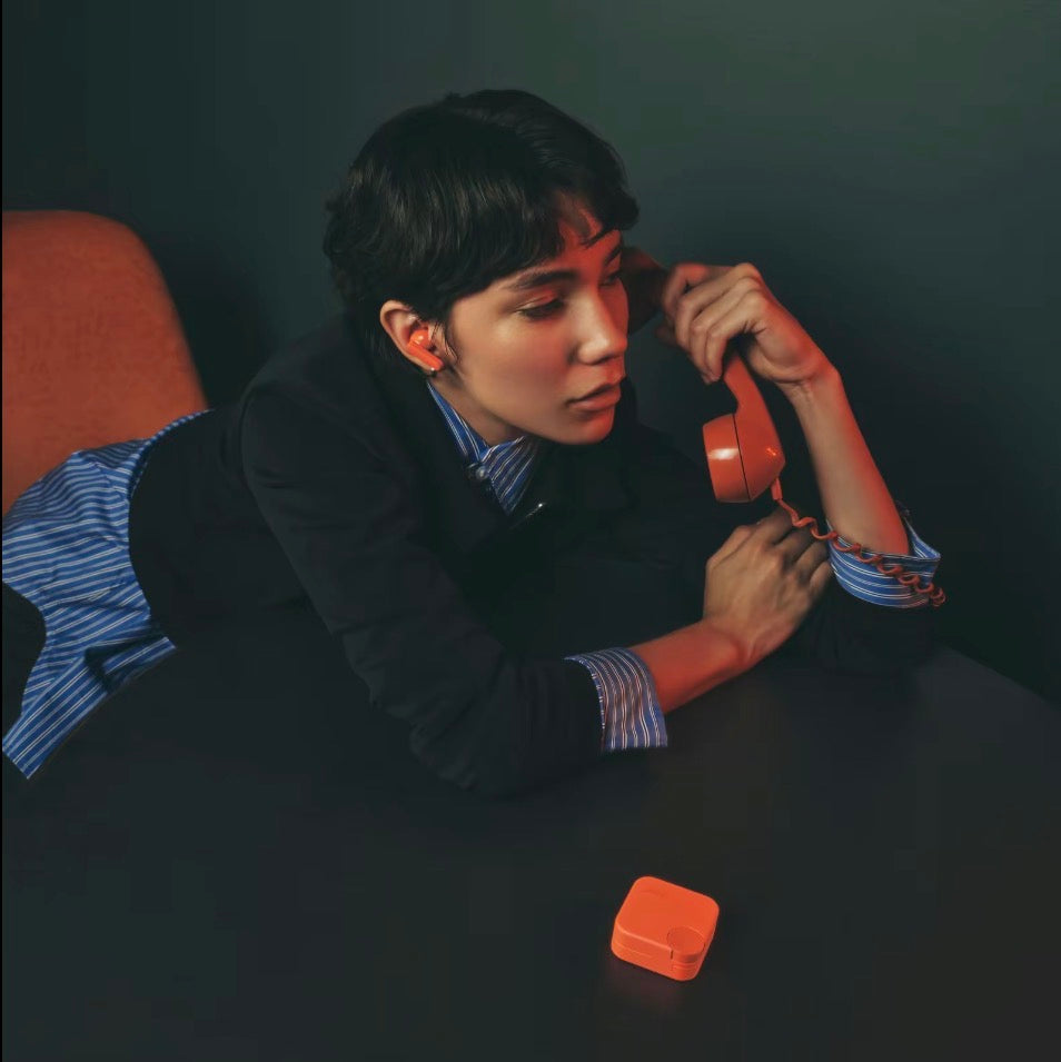 Cmf Buds Earbud Noise-Cancelling Bluetooth Earphones - Orange