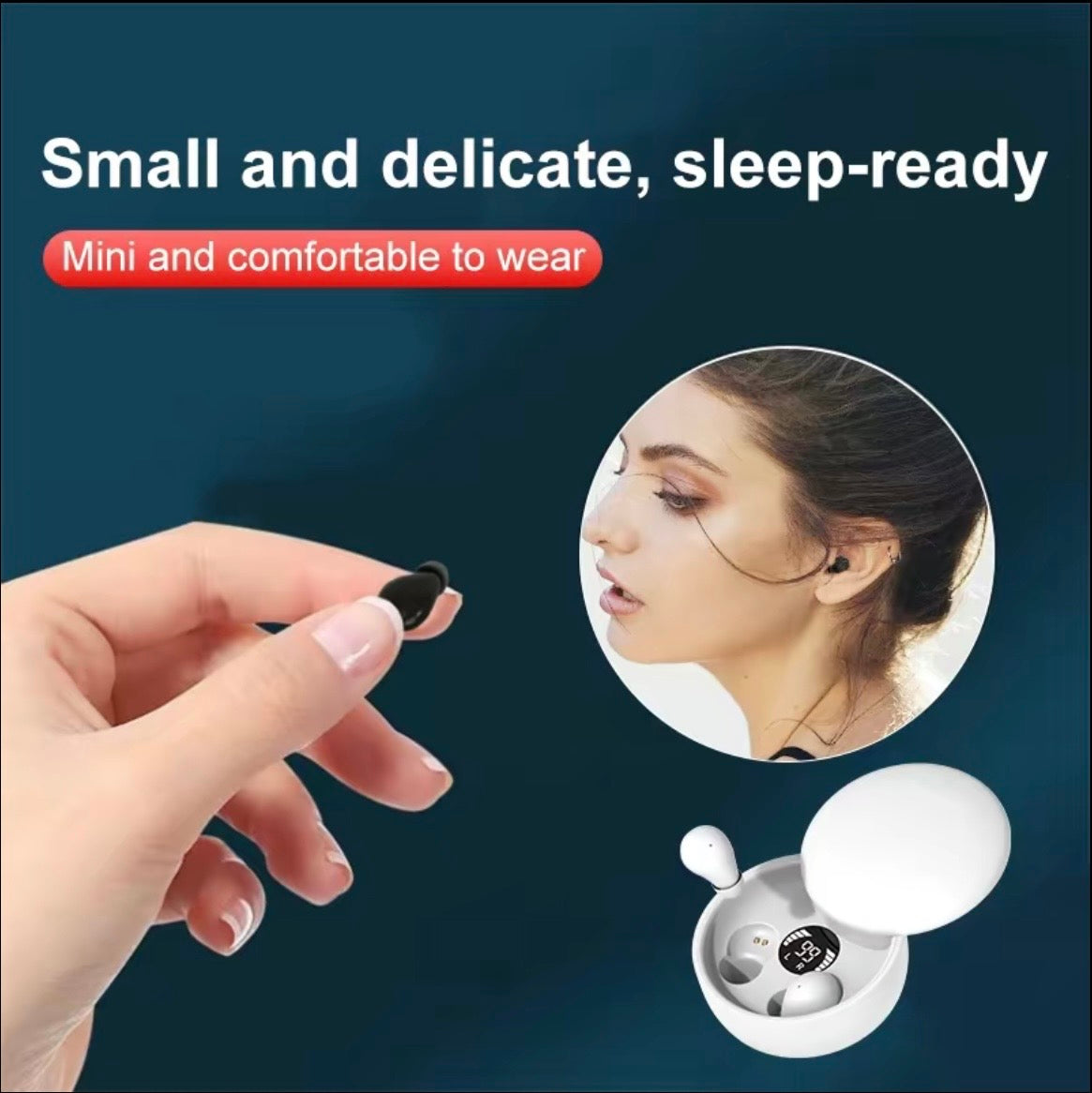 Invisible Sleep Earphones Ultra Thin In