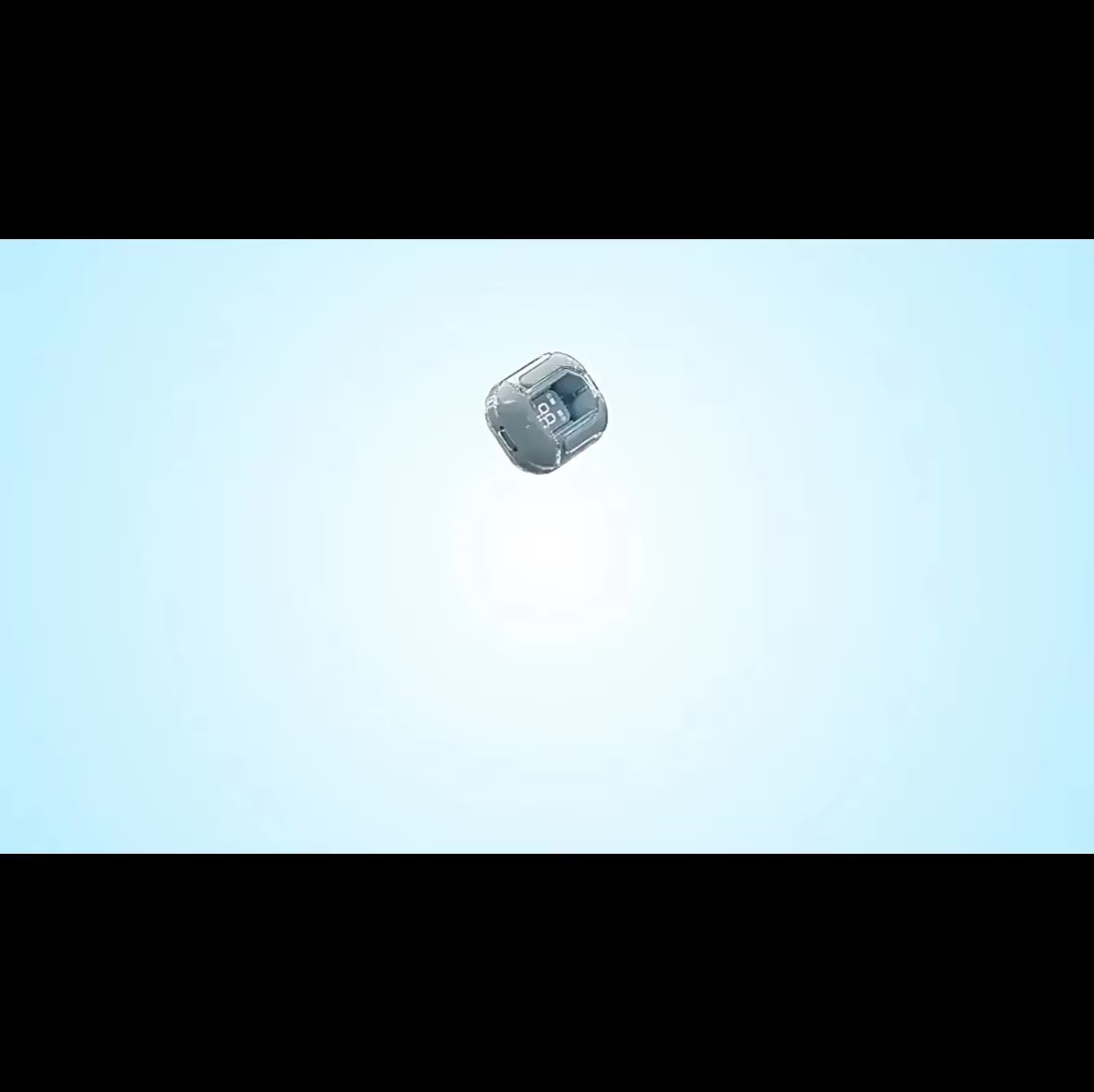 Crystal Case WireLess Air31 air 31 Clear Headphones